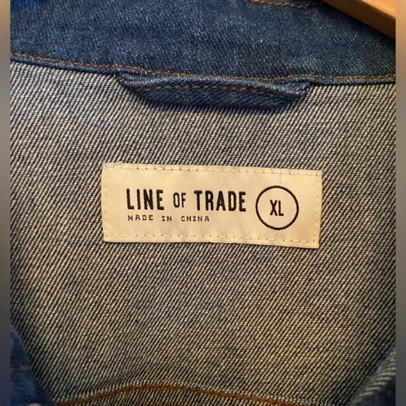 Men’s Denim Jacket, XL, like new - Picture 2 of 3